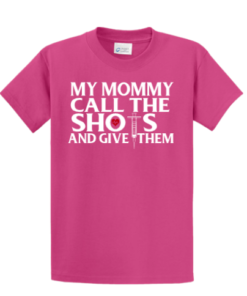 Alternative view of My Mommy Calls the Shots.....