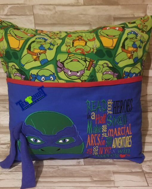 Turtles Pocket Pillow