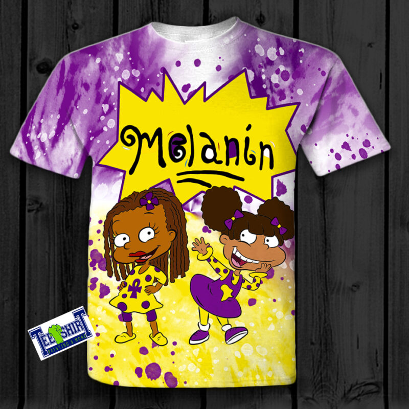 Melanin Rugrats 3D Sublimation Shirt