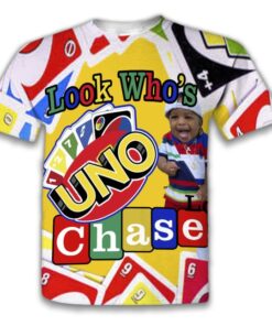 UNO 3D Birthday Shirt