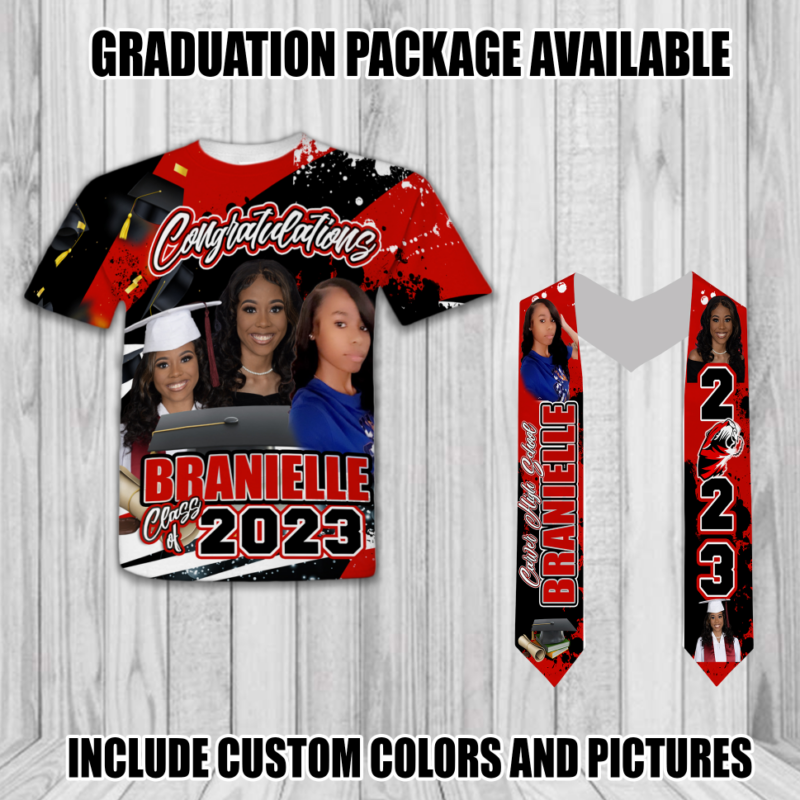 3D Graduation Shirt Bundle