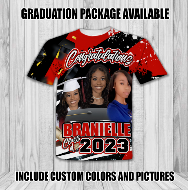 3D Graduation Shirt Bundle | Mastermind Printing LLC