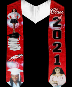Alternative view of Graduation Book Stole