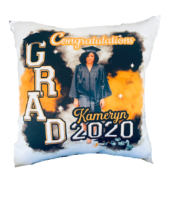 Alternative view of Custom Graduation Photo Pillow for Her or Him