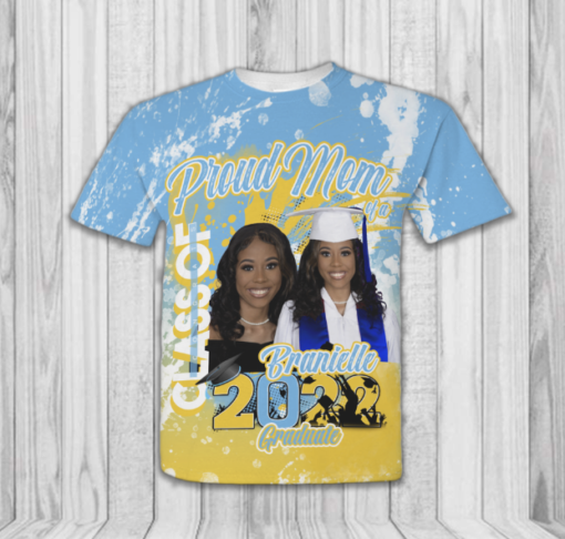 3D Graduation Shirts for Family