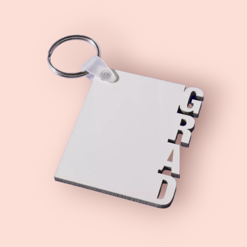 Blank Grad Sublimation Keychain