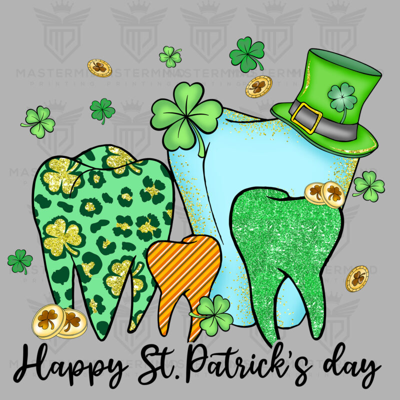 Dentist ST. Patrick Day DTF Transfer