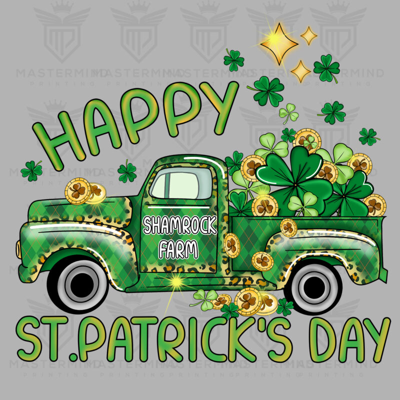 Happy St. Patrick Day DTF Transfer