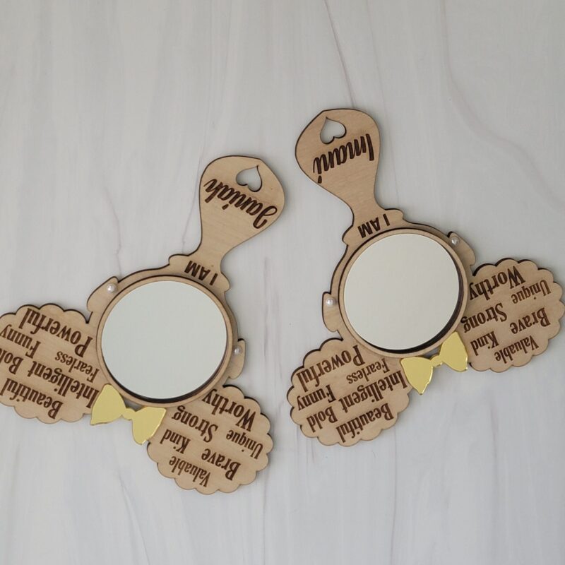Afro Puff Affirmation Mirror - Image 6