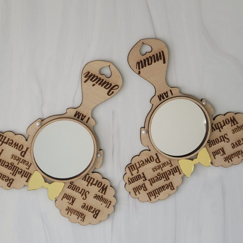 Afro Puff Affirmation Mirror - Image 7