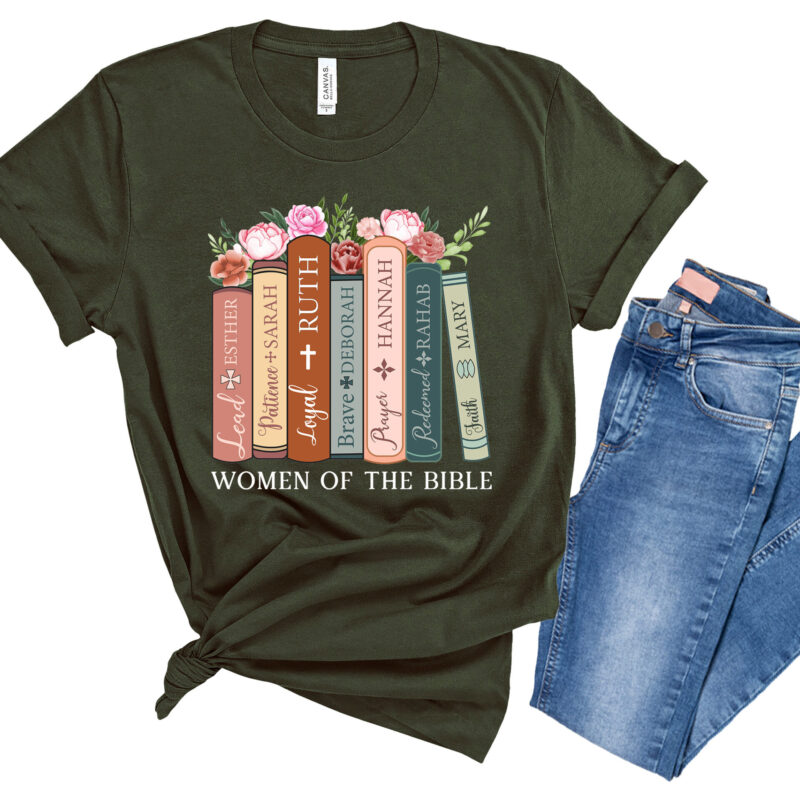 Women of the Bible Tshirt - Image 3