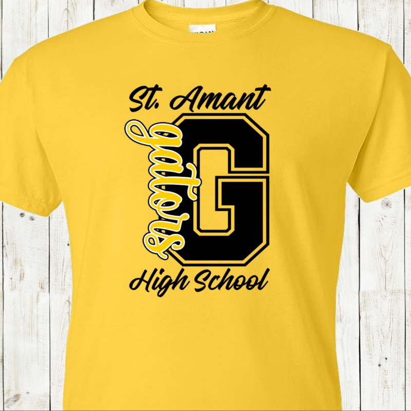 St. Amant Gators High School Spirit T-Shirt