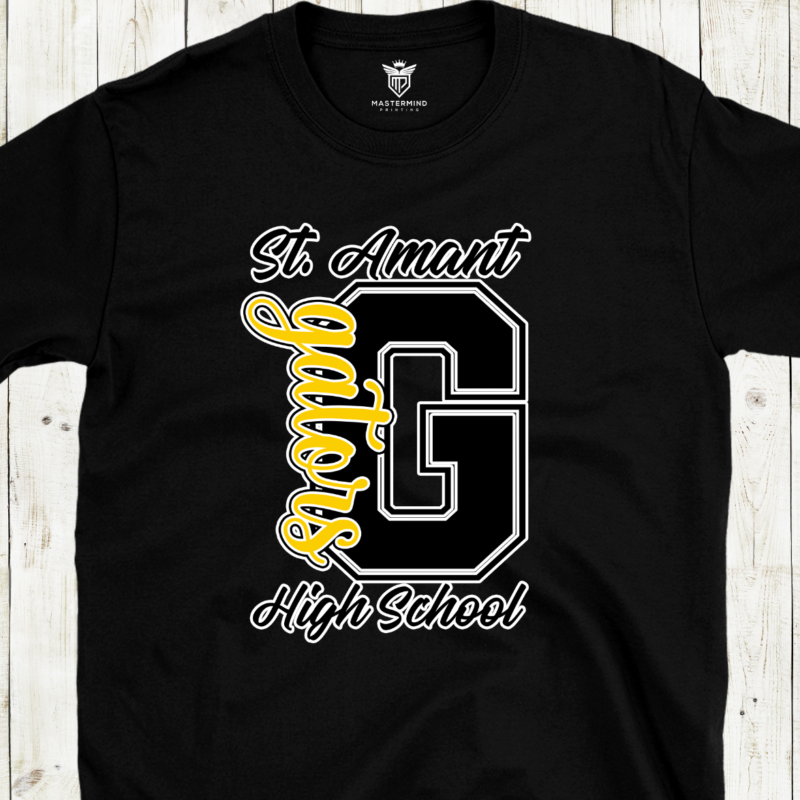 St. Amant Gators High School Spirit T-Shirt - Image 4