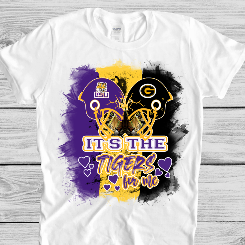 LSU vs GSU Shirt  It's the tigers for me LSU