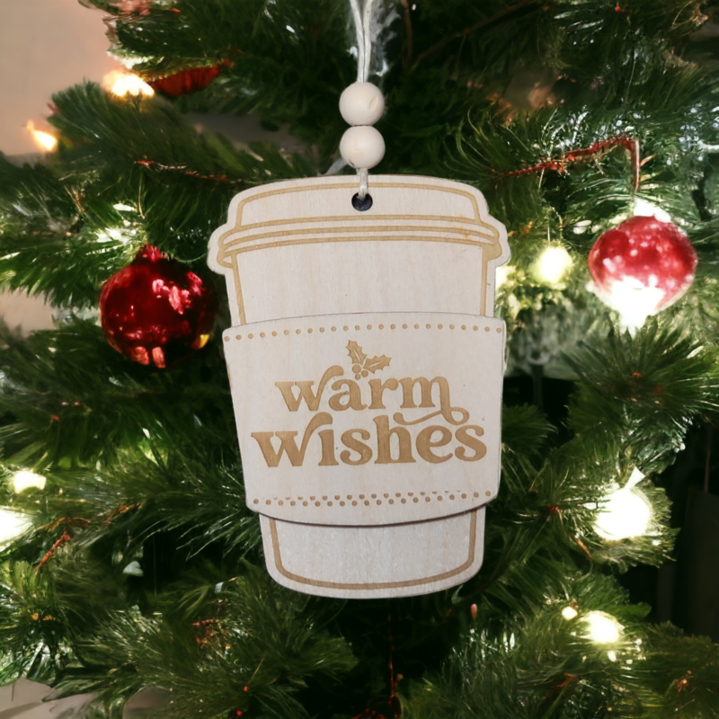 Warm Wishes Coffee Gift Card Holder
