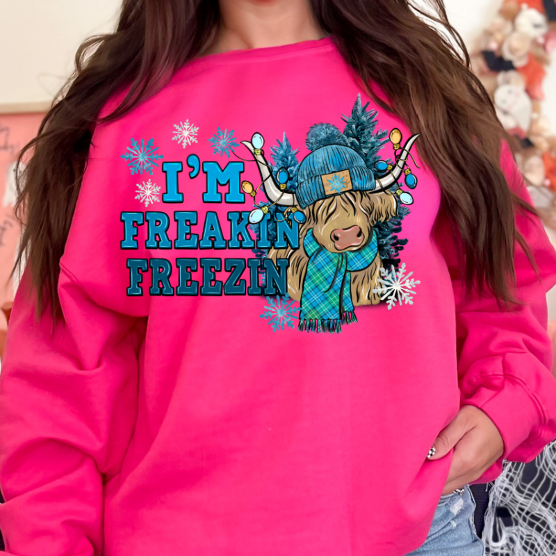 I'm Freakin Freezin Sweatshirt
