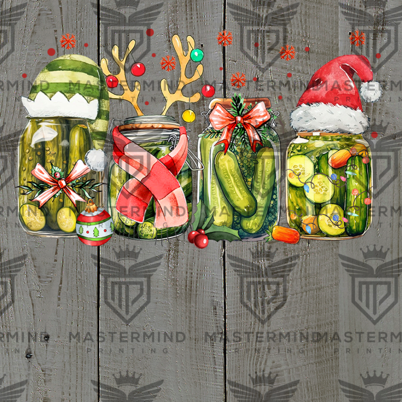 Christmas Pickle DTF Transfer