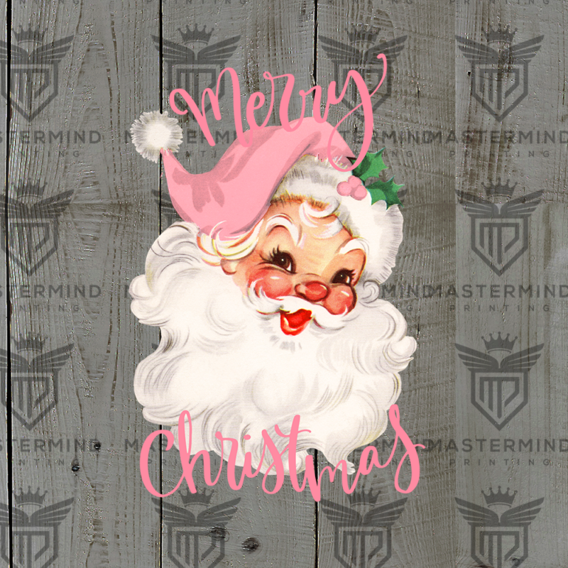 Vintage Santa DTF Transfer