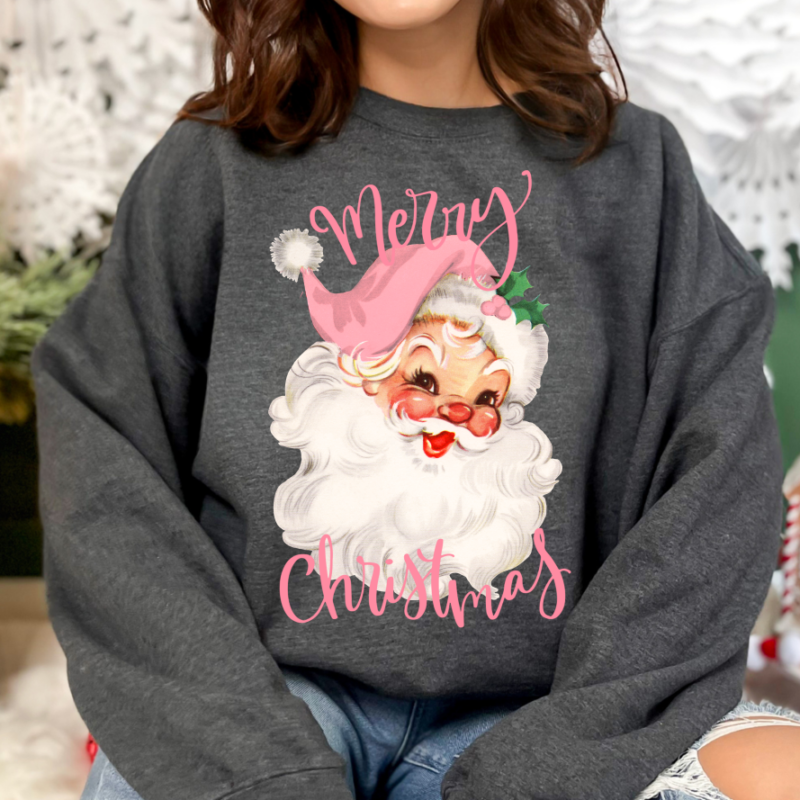 Vintage Santa Christmas sweatshirt - Image 4