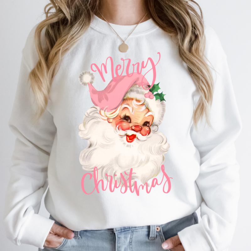 Vintage Santa Christmas sweatshirt - Image 7