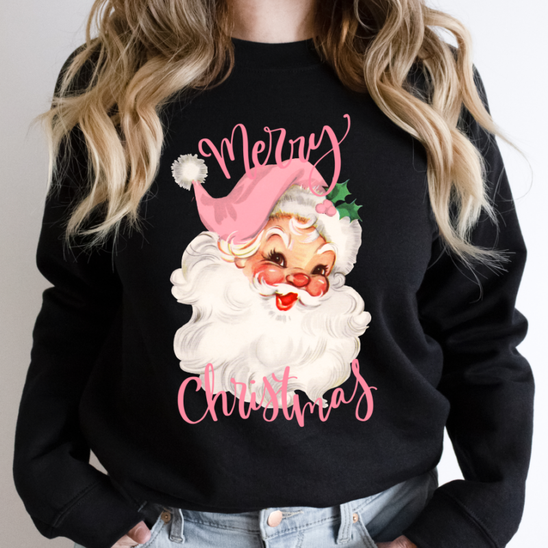Vintage Santa Christmas sweatshirt - Image 6