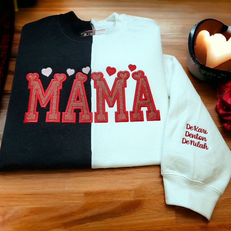 Mama Embroidered Sweatshirt