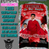 Red Custom Grave Blanket