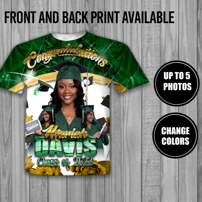 Alternative view of Graduation 3D All Over Shirt