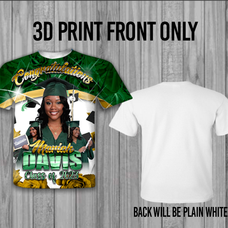 Graduation 3D All Over Shirt