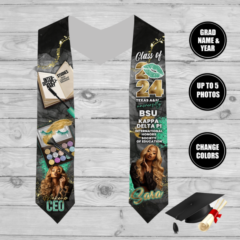 Cosmetology Graduation Stole