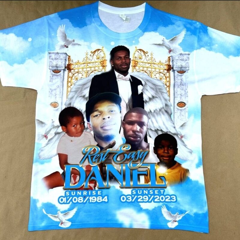 Blue Cloud In Loving Memory Shirt