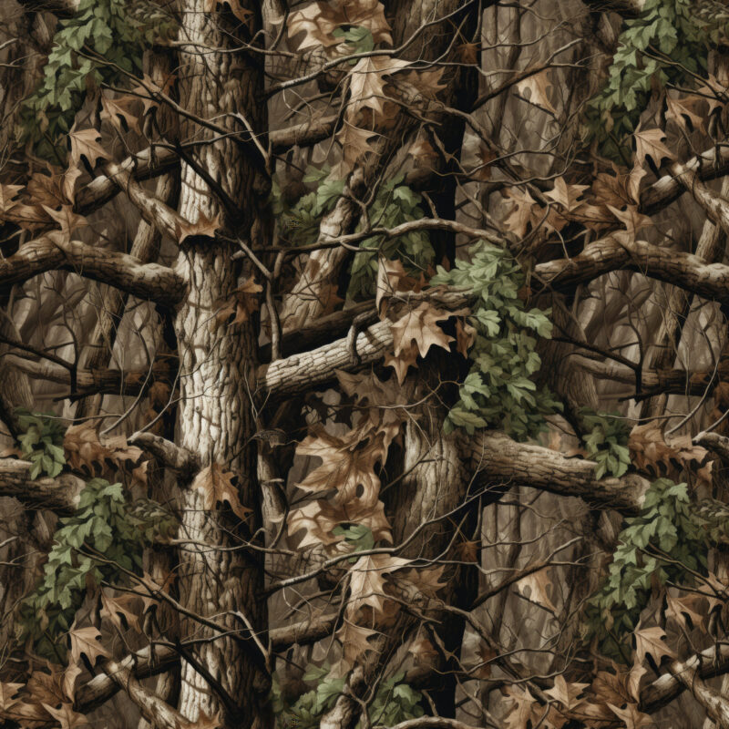 Real Tree Seamless Vinyl