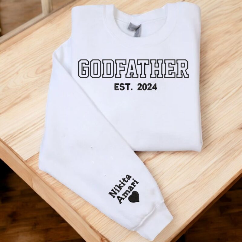Godfather Embroidery Sweatshirt