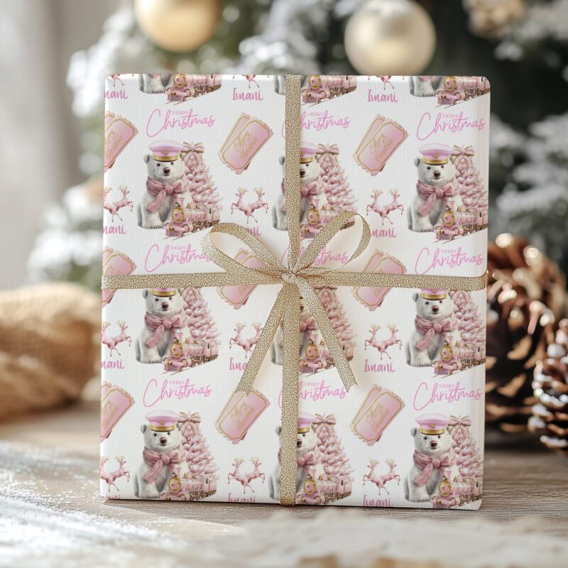 Polar Bear Wrapping Paper
