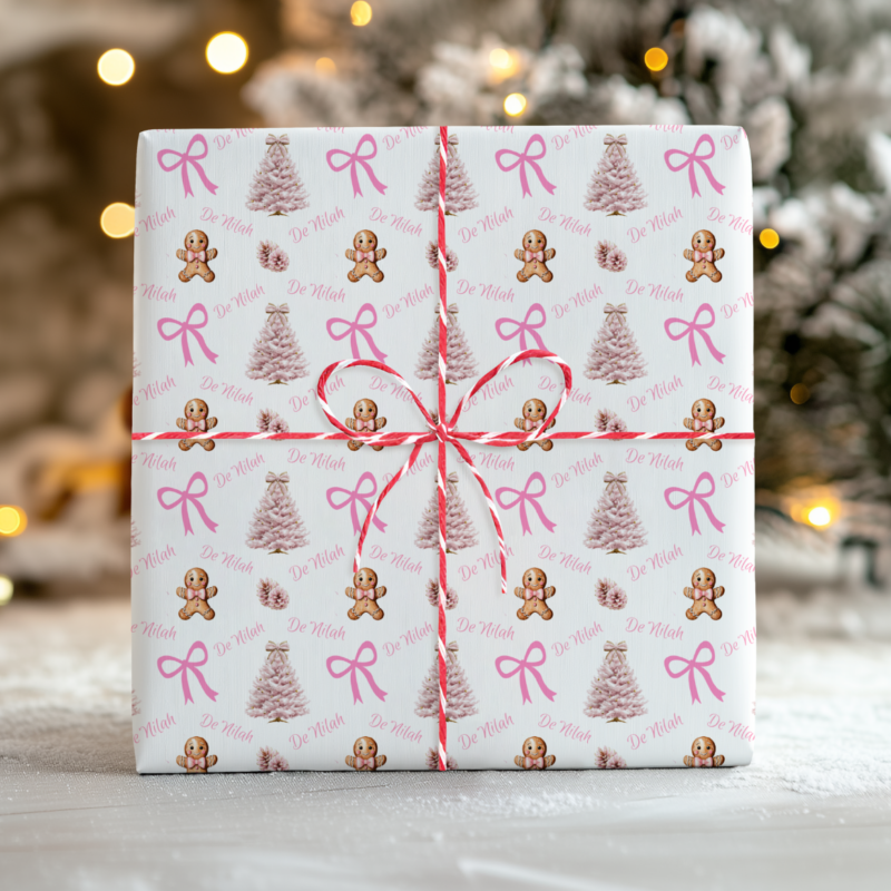 Gingerbread Wrapping Paper