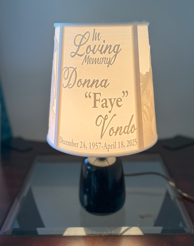 3D Printed Lamp